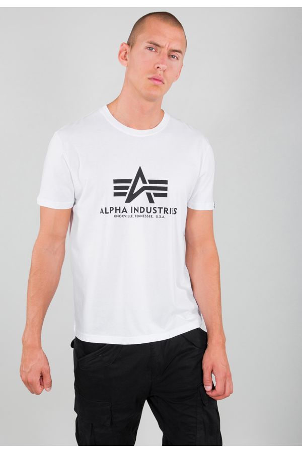 ALPHA INDUSTRIES T-shirt Basic white