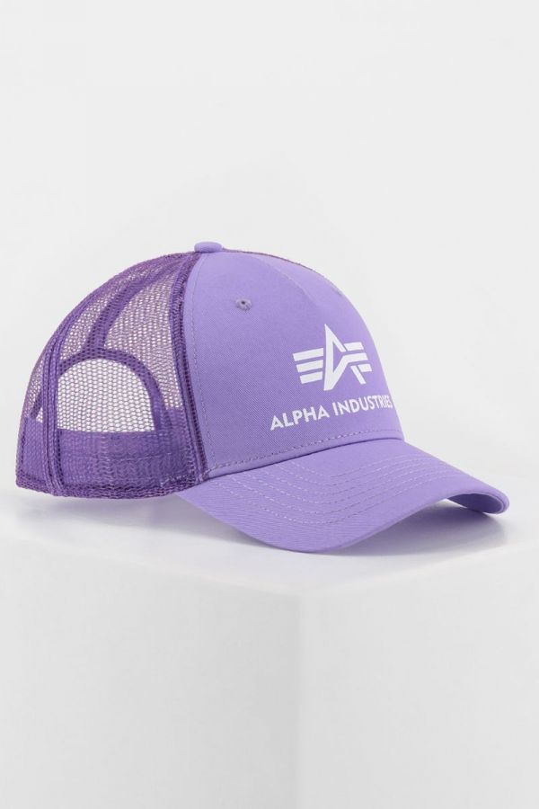 ALPHA INDUSTRIES czapka Basic violet