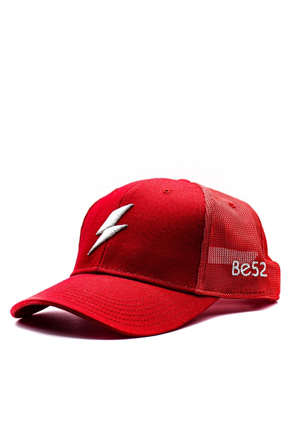 BE52 czapka Bolt Red