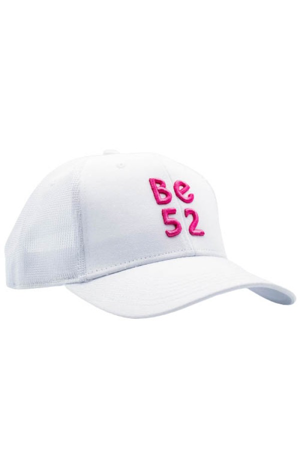 BE52 czapka Screwdriver White/Pink