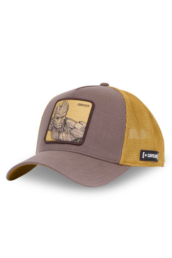 CAPSLAB czapka Marvel Groot brown