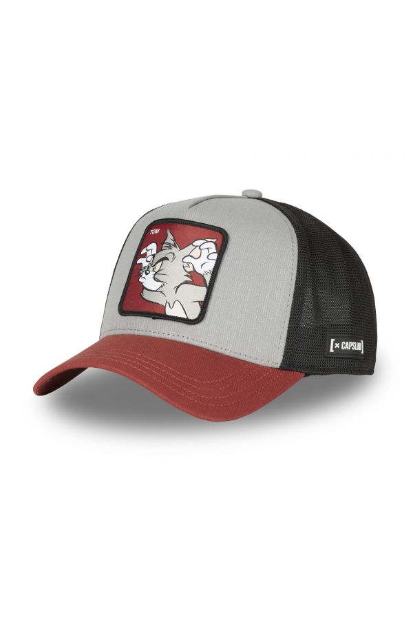 CAPSLAB czapka Tom and Jerry T grey/red