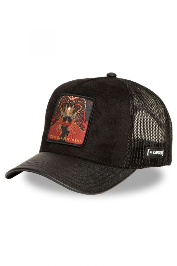 CAPSLAB czapka LOTR Pass Leather black