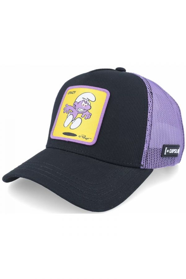 CAPSLAB czapka Smurfs Crazy black