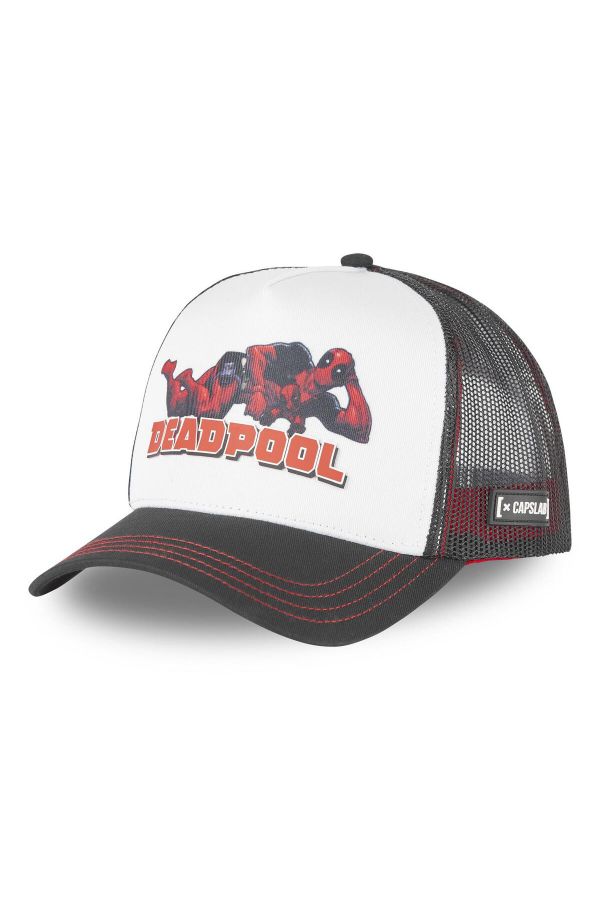 CAPSLAB czapka Marvel Deadpool Form white
