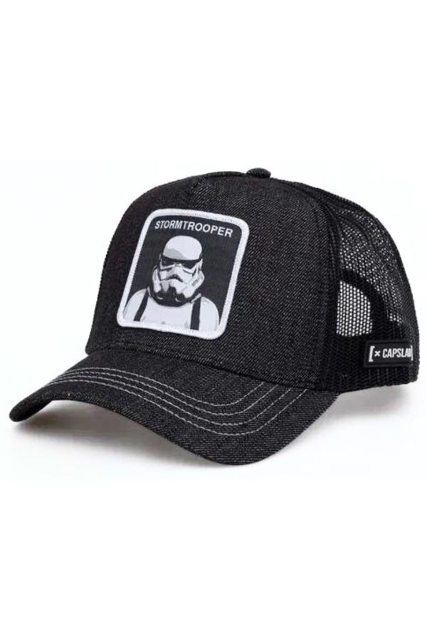 CAPSLAB Star Wars Stortrooper denim czapka czarna