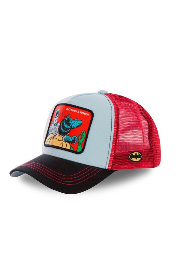 CAPSLAB czapka Dc comics Batman vs Robin red