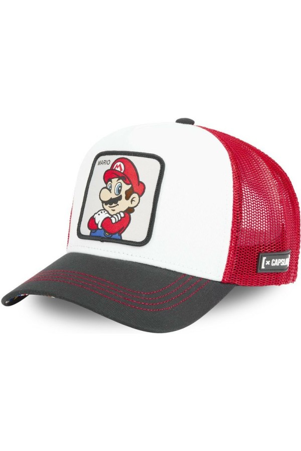 CAPSLAB czapka Super Mario white