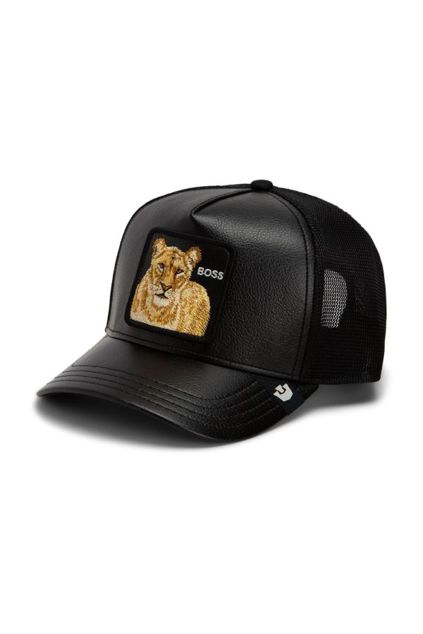 GOORIN BROS. czapka Faux Leather Lioness black