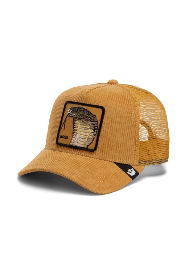GOORIN BROS. czapka Corduroy Boss amber