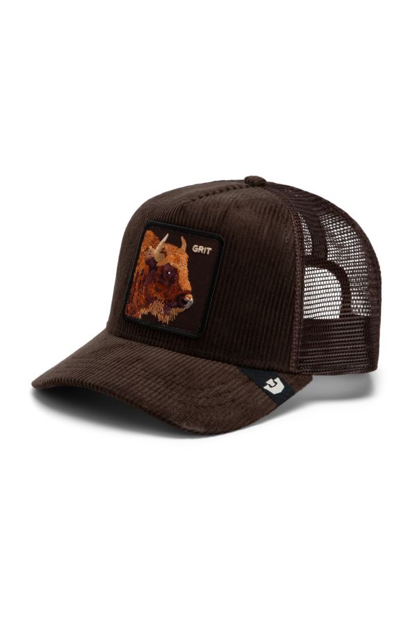 GOORIN BROS. czapka Corduroy Grit brown