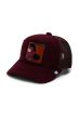 GOORIN BROS. czapka Double Stuffed Horsey burgundy