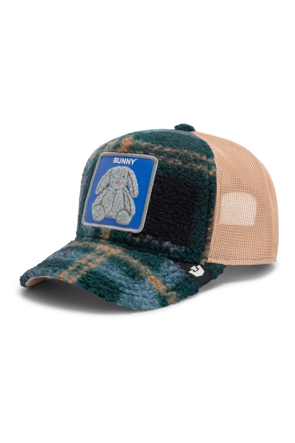 GOORIN BROS. czapka Double Stuffed Bunny green plaid
