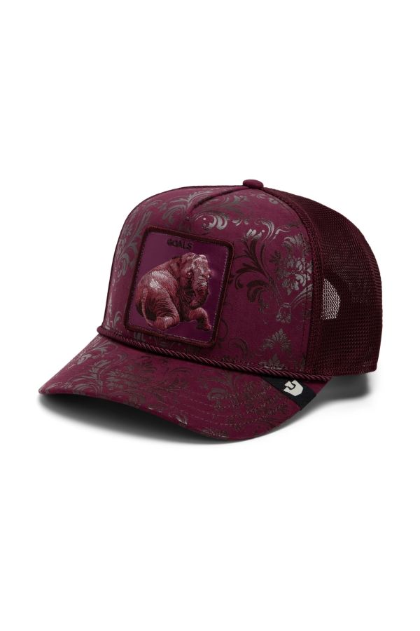 GOORIN BROS. czapka Gilded Beast Goals burgundy