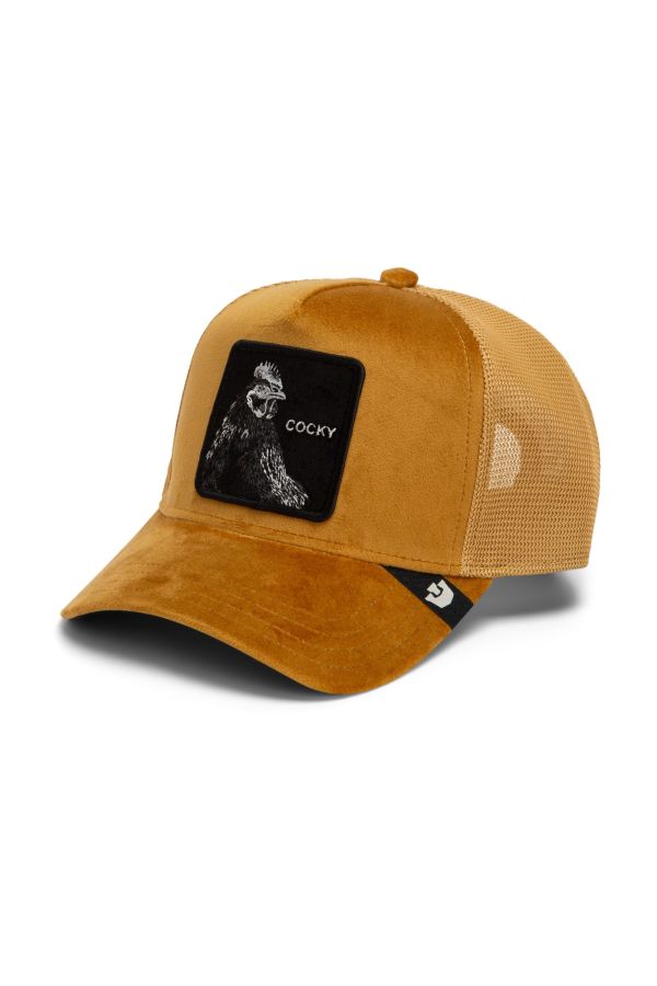 GOORIN BROS. czapka Velour Cocky amber