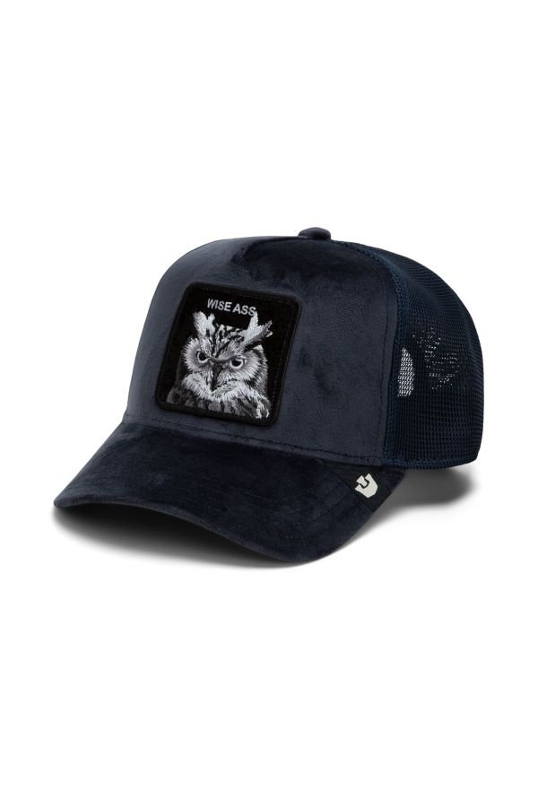 GOORIN BROS. czapka Velour Wise Ass navy