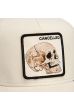 GOORIN BROS. czapka Suede Cancelled Skull cream