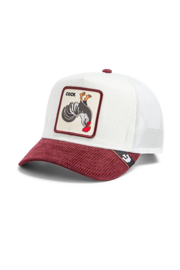 GOORIN BROS. czapka Upside Down Retsoor white