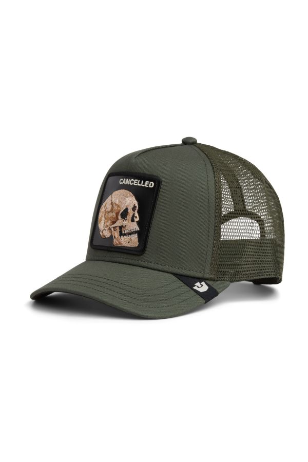 GOORIN BROS. czapka Cancelled Skull green