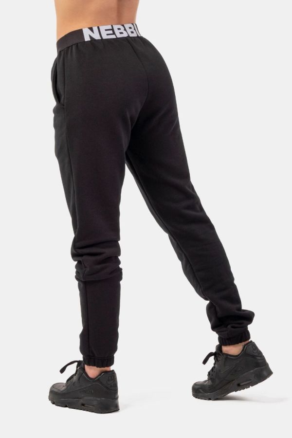 NEBBIA spodnie Iconic black