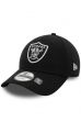 Czapka NEW ERA 9FORTY NFL Patch Oakland Riders black