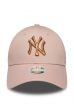 Czapka NEW ERA 9FORTY W Metallic NEYYAN pink