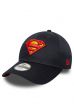 Czapka dziecięca NEW ERA 9FORTY DC Superman navy