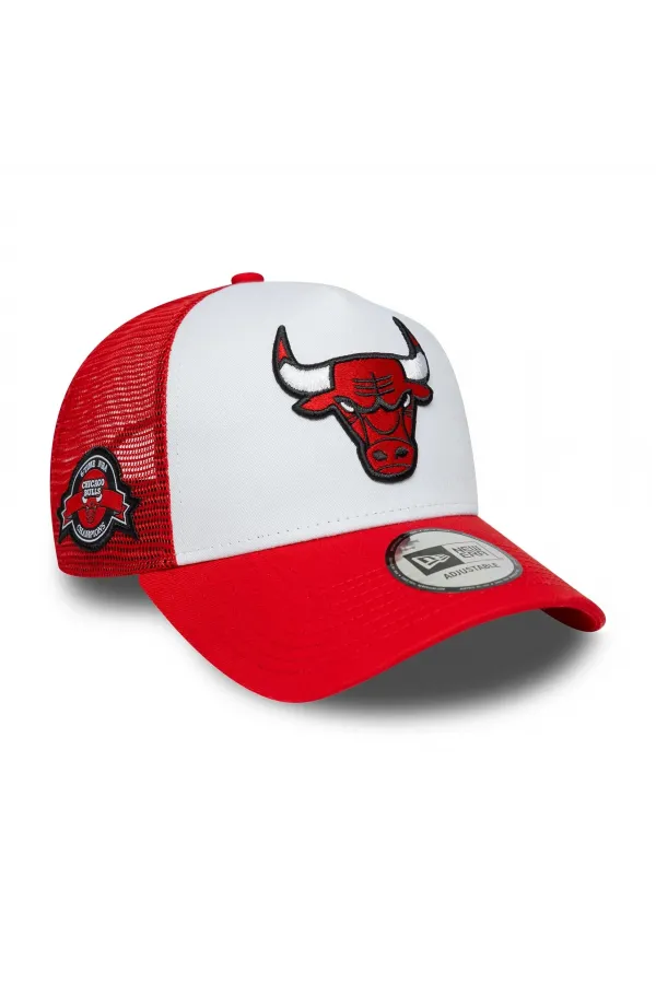 Czapka NEW ERA 9FORTY Chicago Bulls Patch red