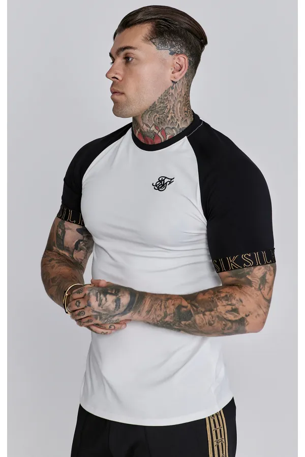 SIKSILK T-shirt Tech Tee white