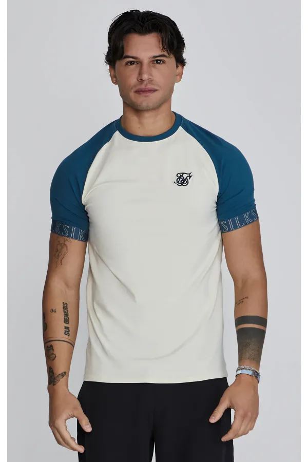 SIKSILK T-shirt Tech Tee blue