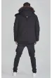 SIKSILK kurtka Bomber Parka Jacket black