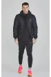 SIKSILK kurtka Packable Bubble Jacket black