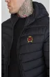 SIKSILK kurtka Packable Bubble Jacket black