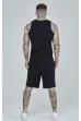 SIKSILK szorty Fleece Shorts black