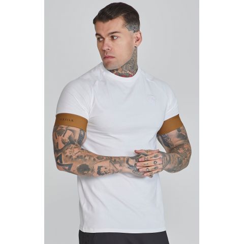 SIKSILK T-shirt Tech Tee white