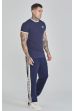 SIKSILK T-shirt Ringer Tee navy