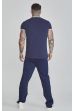 SIKSILK T-shirt Ringer Tee navy