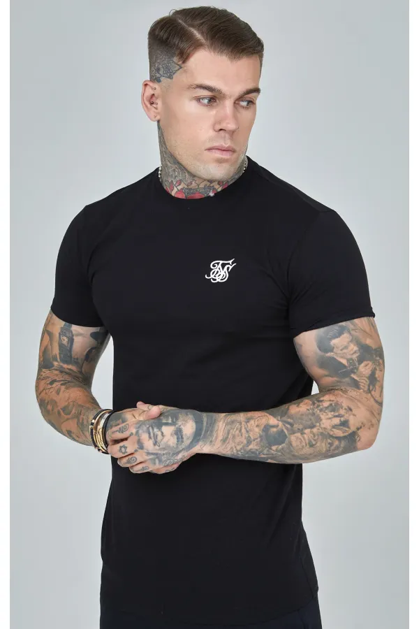 SIKSILK T-shirt Essentials black