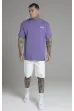SIKSILK T-shirt Script Oversized purple