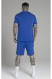 SIKSILK komplet Shorts and Tshirt blue