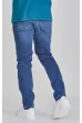 SIKSILK Jeansy Drop Crotch Jeans blue