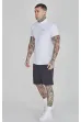 SIKSILK T-shirt Muscle Fit white