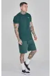 SIKSILK komplet Shorts and Tshirt green