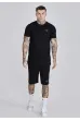 SIKSILK komplet Shorts and Tshirt black