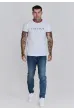SIKSILK T-shirt Ringer Tee white