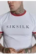 SIKSILK T-shirt Ringer Tee white