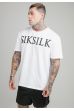 SIKSILK T-shirt Relaxed Oversized white