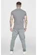 SIKSILK T-shirt Rib Knit Tee grey