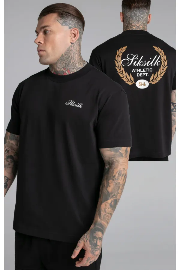 SIKSILK Graphic Tshirt black