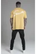 SIKSILK T-shirt Script Oversized yellow